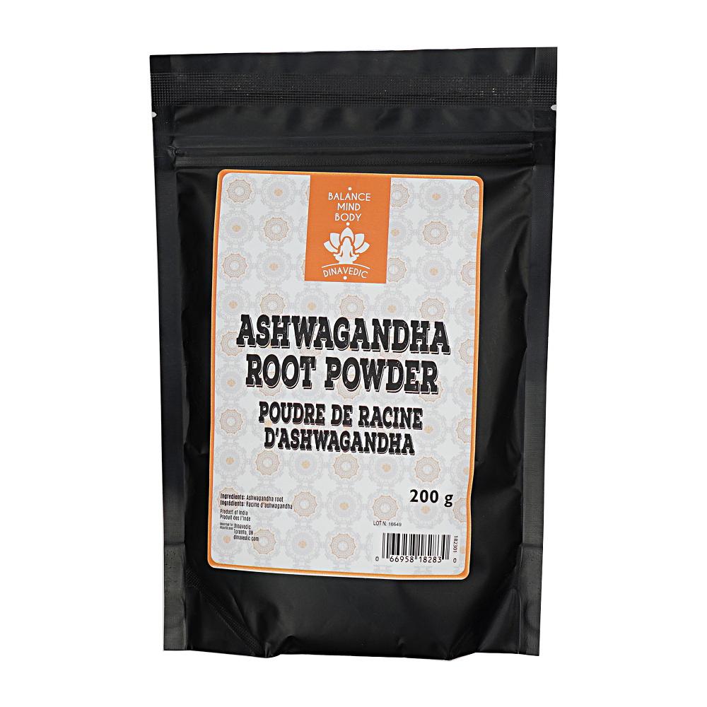 Ashwagandha Root Powder - 200 g Dinavedic